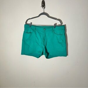 Old Navy Vibrant Teal High-Rise Shorts size 18